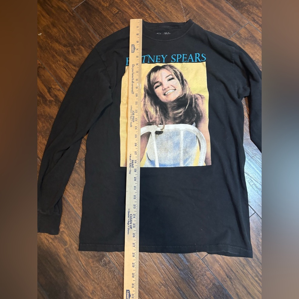 Britney Spears Baby One More Time Album Poster Graphic Tee Black S/M - Picture 4 of 6
